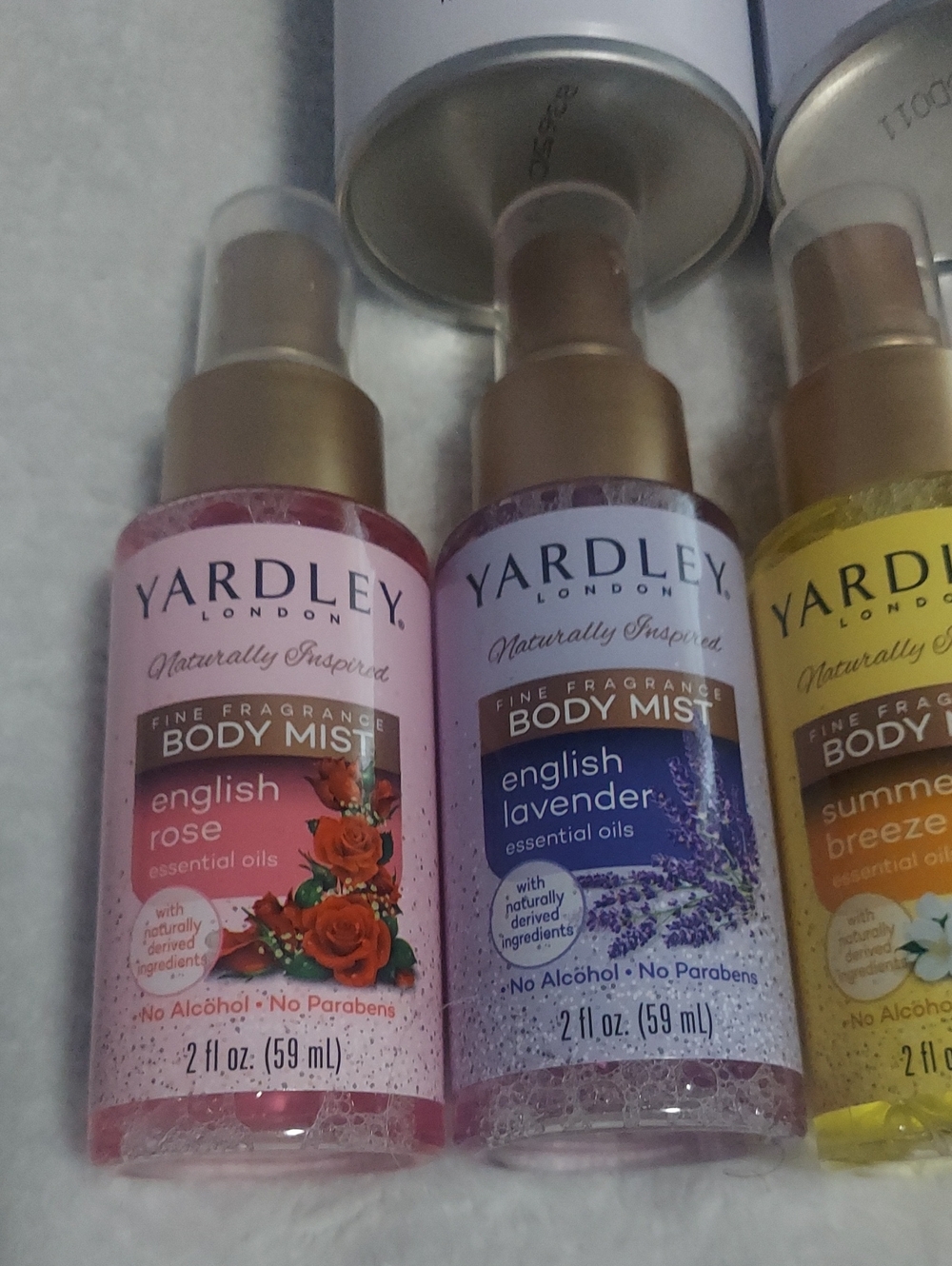Yardley & Power Stick Mixed Scent Body Mists and Sprays - Pink & Yellow - Picture 4 of 6